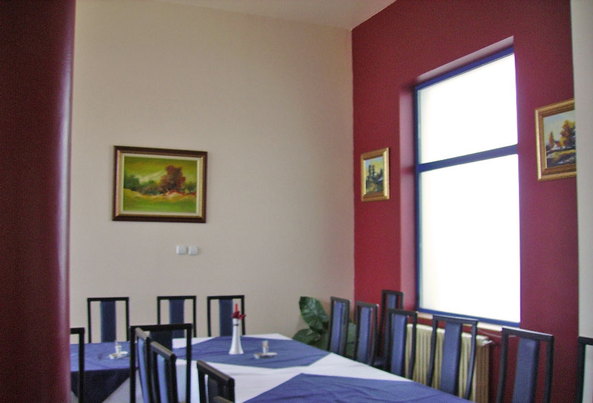 Sala de mese in caminul de batrani Sfantul Sava Cluj